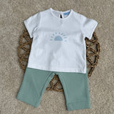 Mac illusion Boy's T-Shirt & Pants - 3 Months