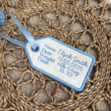 Baby Arrival tag
