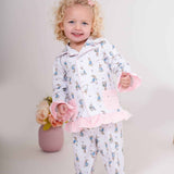 Girls Peter Rabbit Print Cotton Pjs-March Delivery