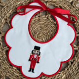 Baby’s Handmade Christmas Nutcracker Bib