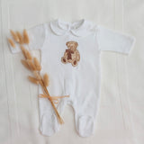 Baby Unisex Bear Sleepsuit