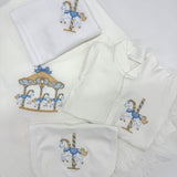Baby Boys Button Up Carousel Coming Home Set