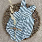 Babidu Boys Striped Romper