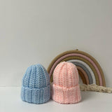 Perfect Little Thing Premature Handmade Crochet Beanie Hat - Pink