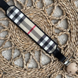 Checked Inspired Burberry Handmade Dummy Clip