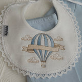 Baby Boys Blue Hot Air Balloon Set