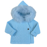 NEW SEASON Mac Ilusion Blue Faux Furr Jacket