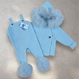 NEW SEASON Mac Ilusion Blue Faux Furr Jacket