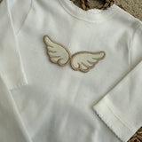 Unisex Cotton Baby Angel Wings Set