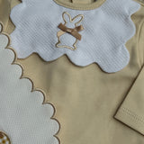 Baby Bunny Beige 3 Piece Gift Set