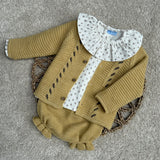 Baby Girls Mac ilusion Mustard 3 Piece Set