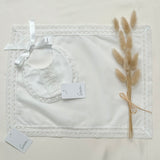 Granlei Spanish Bib & Muslin Set | Luxury Baby Gift
