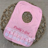 Perfect Little Thing Daddy's Girl Bib - Pink