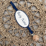 Boys Round Handmade Dummy Clip - Choose Colour