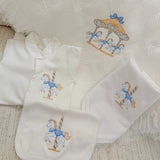 Baby Boys Button Up Carousel Coming Home Set