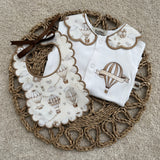 Baby's Beige Handmade Hot Air Balloon Outfit