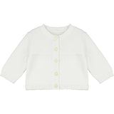 Emile Et Rose Baby Unisex White True knit baby Cardigan