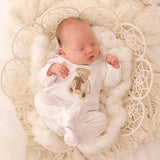 Baby Unisex Bear Sleepsuit