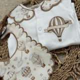 Baby's Beige Handmade Hot Air Balloon Outfit