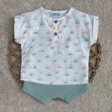 Mac ilusion Boy's Top & Shorts - 3 Months