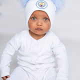 Boys Manchester City Pom Hat