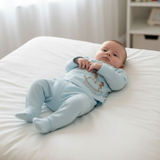 Baby Boys Blue Rocking Horse Set