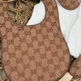 Baby’s Inspired GG Handmade Sleepsuit, Bib & Dummy Clip Set