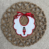 Baby’s Handmade Christmas Nutcracker Bib