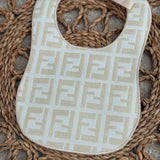 Baby's Handmade Inspired Fendi Bib