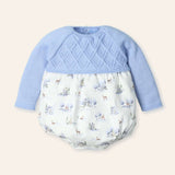 NEW SEASON Mac Ilusion Boys Deer Print Romper - 3 Months