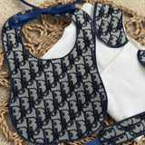 Baby Boys Dior Inspired Navy Handmade Outfit