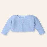 NEW SEASON Mac Ilusion Girls Blue Knitted Bolero - 3- 6 Months