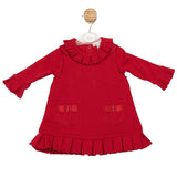 Girls Mintini Red Pinafore Dress & Top