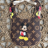 Baby’s Micky Mouse Bib & Dummy Clip