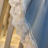Baby’s Blue Lace Muslin