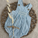 Babidu Boys Striped Romper