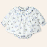 NEW SEASON Mac Ilusion Girls Deer Print Dress & Knickers - 3 Months