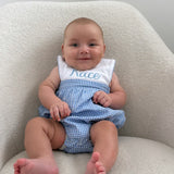 Baby Boys Gingham Summer Romper