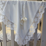 Baby’s Cream Lace Muslin
