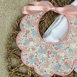 Blushing Blooms Pink Personalised Handmade Baby Gift Set