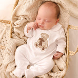 Baby Unisex Bear Sleepsuit