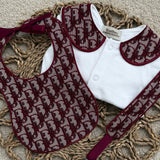 Unisex Dior Inspired Red Handmade Outfit