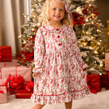 PRE-ORDER Girls Christmas Toile Print Nightie