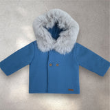 NEW SEASON Mac Ilusion Blue Faux Furr Jacket