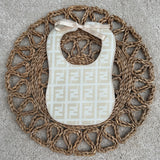 Baby's Handmade Inspired Fendi Bib