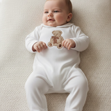 Baby Unisex Bear Sleepsuit