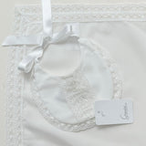Granlei Spanish Bib & Muslin Set | Luxury Baby Gift