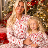 PRE-ORDER Woman’s Christmas Toile Print Pjs