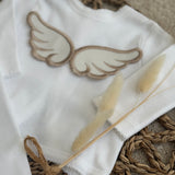 Unisex Cotton Baby Angel Wings Set