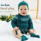 NEW SEASON Mac ilusion Boys Green knitted 4 Piece - 3 Months